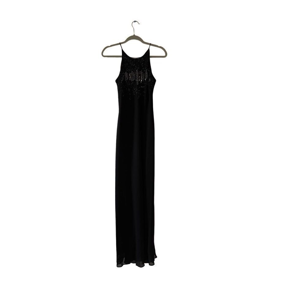 NWT‎ vintage y2k cachet beaded long gown size 8
